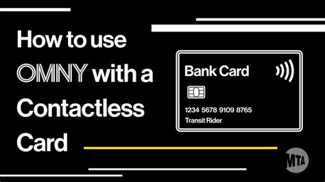 omy contactless card|omny contactless payments.